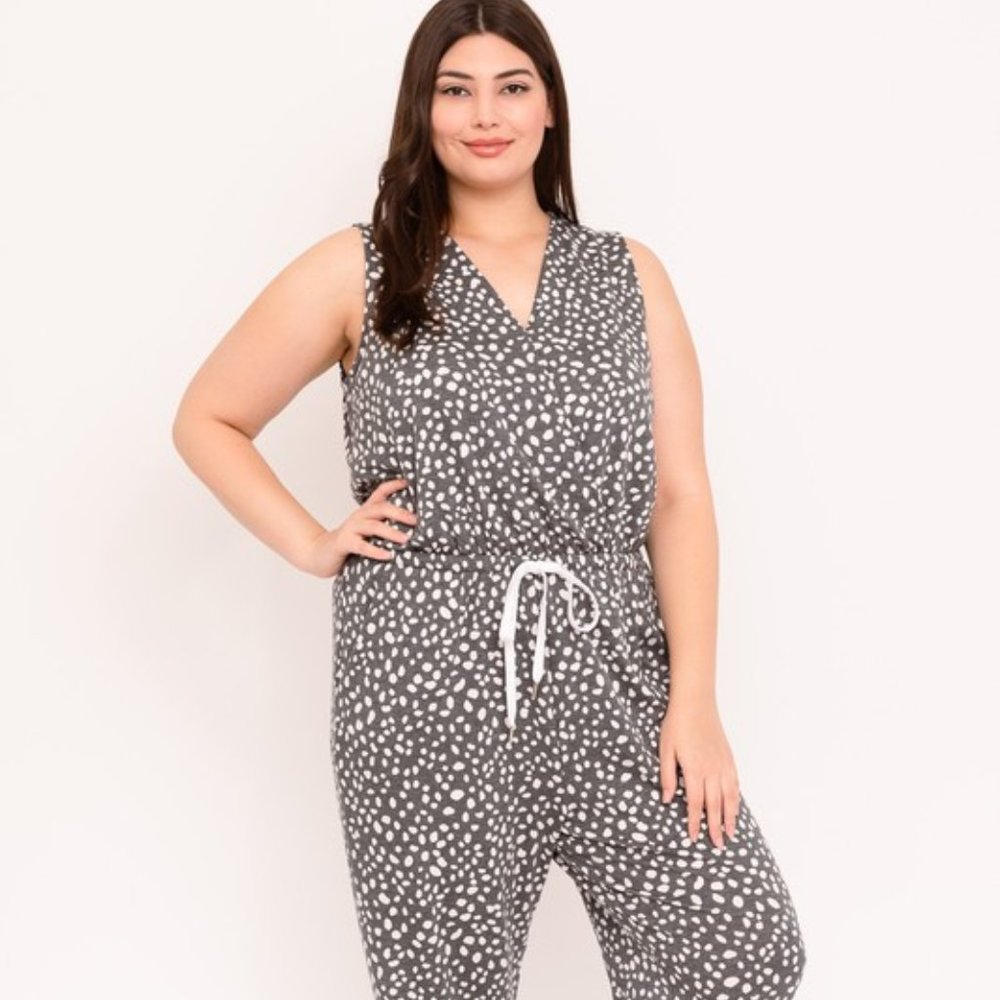 Pippa Surplice Lounge Jumpsuit